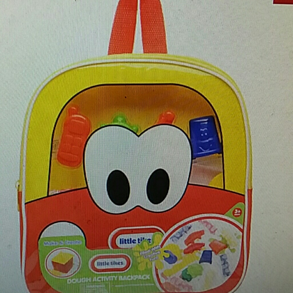 Little Tikes dough activity backpack